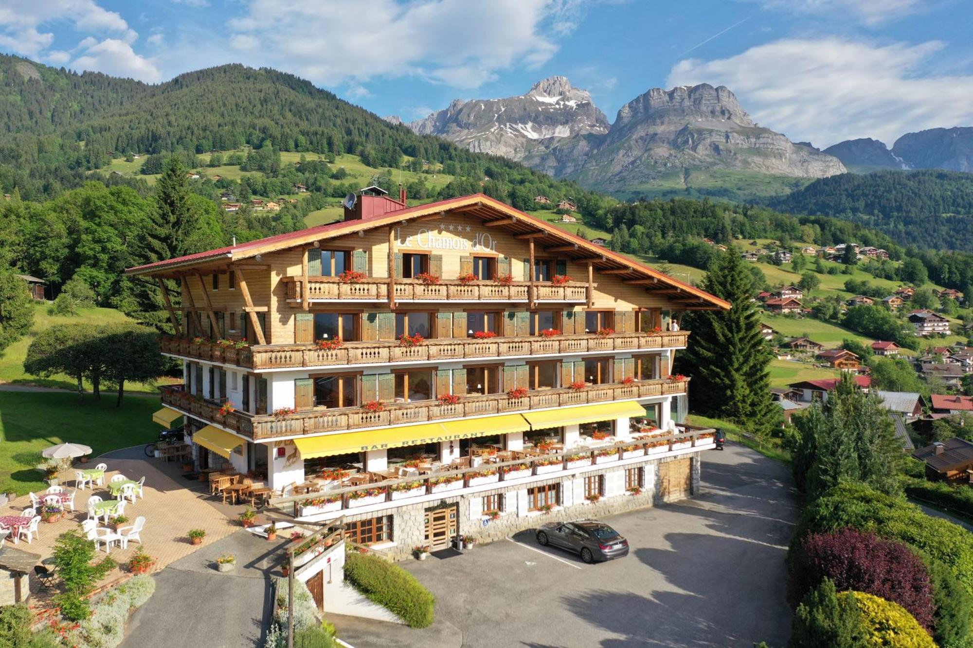 Le Chamois D'Or Hotel Cordon Exterior foto